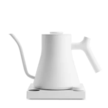 Fellow Stagg EKG Pro Electric Gooseneck Kettle - Pour-Over Coffee and Tea Pot, Stainless Steel, Quic...