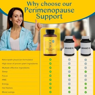 WILE Menopause Supplements for Stress Relief & Sleeping Well