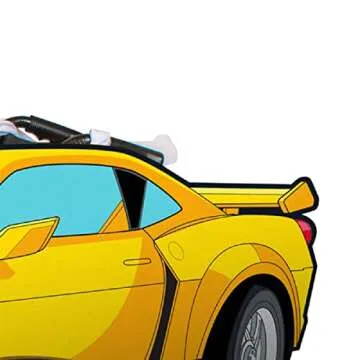 Disguise Bumblebee Adaptive Wheelchair Cover for Kids, Official Transformers Rolling Costume for Wheelchair