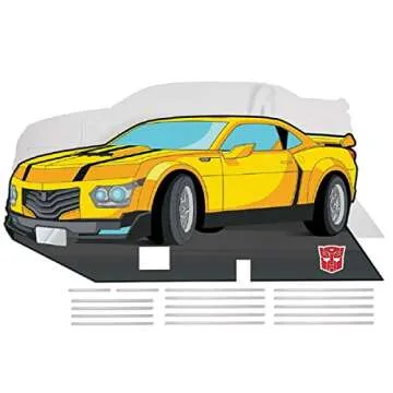 Disguise Bumblebee Adaptive Wheelchair Cover for Kids, Official Transformers Rolling Costume for Wheelchair