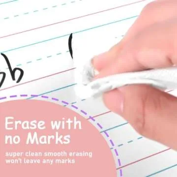 Portable Double-Sided Dry Erase Lapboard for Learning
