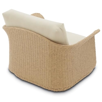 POLY & BARK Brindisi Lounge Chair for Outdoor Comfort