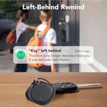Air Tags 4 Pack Bluetooth Tracker for iOS Devices