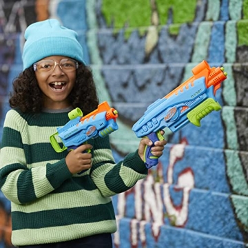 NERF Elite Junior Starter Set Easy Play Blasters for Kids