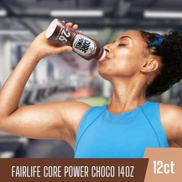 Worldwide Nutrition Bundle: Core Power Fairlife 26g Protein Milk Shakes - Ready To Drink for Workout...