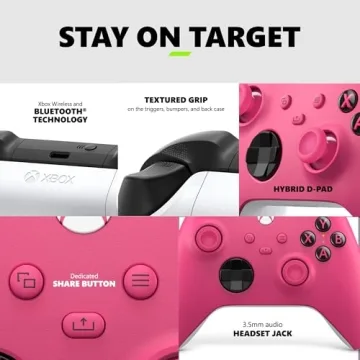 Xbox Wireless Gaming Controller (2025) – Deep Pink for All Devices