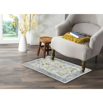 Hand Tufted Oushak Traditional Wool Area Rugs 2' x 3' - Durable - 100% Wool - Living Room, Dining Ro...