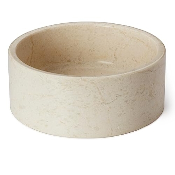 Luxury AME GEMELLA Marble Pet Bowl - Non-Slip & Elegant