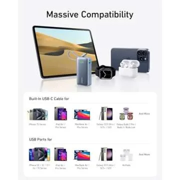 Top Anker Nano Power Bank 10,000mAh Portable Charger