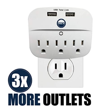 Cruise Approved Power Strip Non Surge Protector with USB