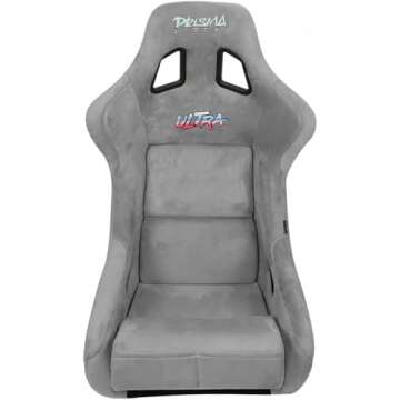 NRG Innovations NRG-FRP-302GY-ULTRA Universal Fixed Back Bucket Racing Seat with Side Mount Adapters...