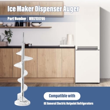 GE Refrigerator Ice Maker Auger Replacement WR17X11705