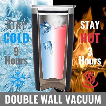 Onebttl 20oz Stainless Steel Tumbler - Hike More Worry Less