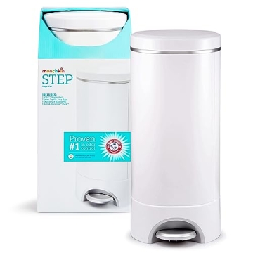 Munchkin® STEP™ Diaper Pail: Ultimate Odor Control