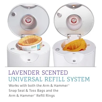 Munchkin STEP Diaper Pail for Ultimate Odor Control