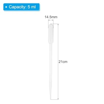 PATIKIL 5ml Pipettes Dropper Perfect for Crafts and Labs