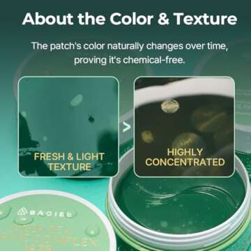 BACIEL - Marine Collagen Under Eye Hydrogel mask for Dark circles, Wrinkle and Puffiness (puffy eyes) | Korean Skincare