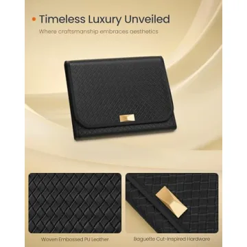 SONGMICS HOME Travel Jewelry Case, Elegant Jewelry Organizer