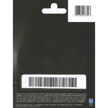 Sephora Gift Card $250 Perfect for Beauty Lovers