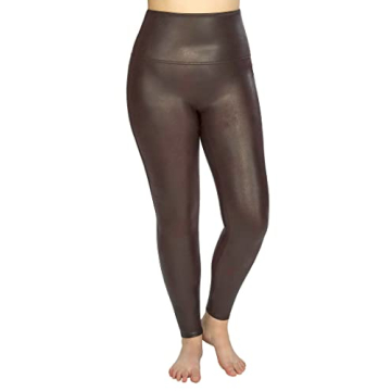 SPANX Women's Faux Leather Leggings for Stylish Comfort