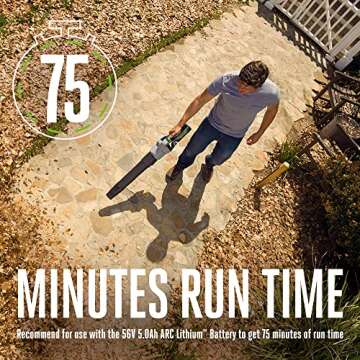 EGO POWER+ 580 CFM Leaf Blower for Effortless Cleanup