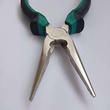 8-inch Heavy Duty Spring Loaded Needle Nose Pliers