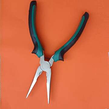 8-inch Heavy Duty Spring Loaded Needle Nose Pliers
