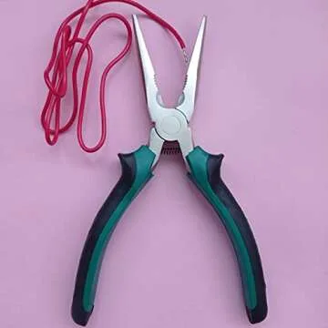 8-inch Heavy Duty Spring Loaded Needle Nose Pliers