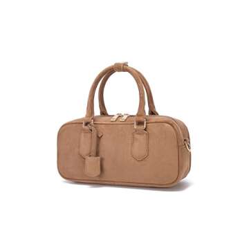 JOLLQUE Suede Crossbody Bag for Women - Stylish & Versatile Handbags