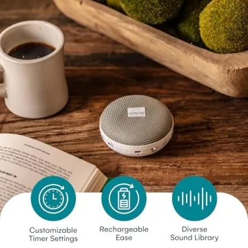 White Noise Sound Machine with 36 Sounds for Travel