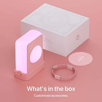 YOWU RGB Headphone Stand with Charger and Light Modes