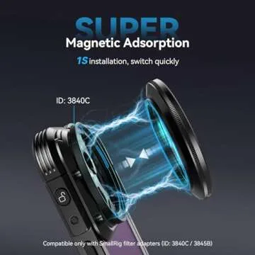 SmallRig 52mm Magnetic ND Filter ND2-ND32 for Phones