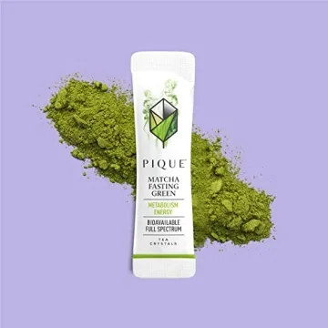Pique Organic Matcha Tea Crystals for Fasting and Wellness