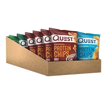 Snack Smart with Quest Protein Chips Variety Pack