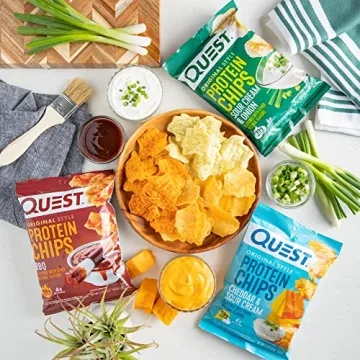 Snack Smart with Quest Protein Chips Variety Pack