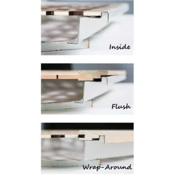 Stellar Air Wood Decorative Return Air Grille, Heavy Duty Decorative Wall Grille for Home, Walls, an...