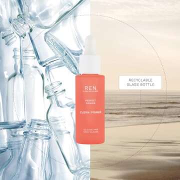 REN Clean Skincare Perfect Canvas Primer - Silicone-Free 1 Fl Oz