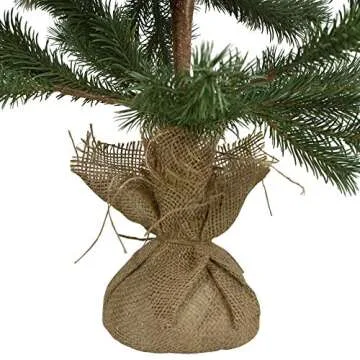 Northlight Real Touch Ponderosa Pine Christmas Tree 3'