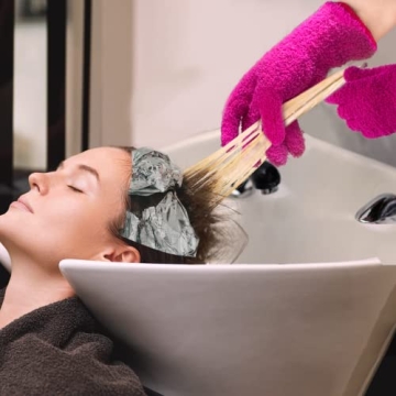 SPLAKS Microfiber Hair Color Gloves - Washable & Versatile