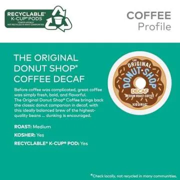 The Original Donut Shop Decaf Coffee Single-Serve Pods