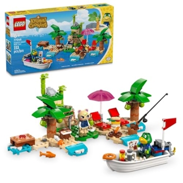 LEGO Animal Crossing Kapp’n’s Island Boat Tour - A Creative Building Adventure