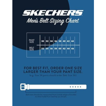 Skechers Men's Casual & Dress Belt for Any Occasion