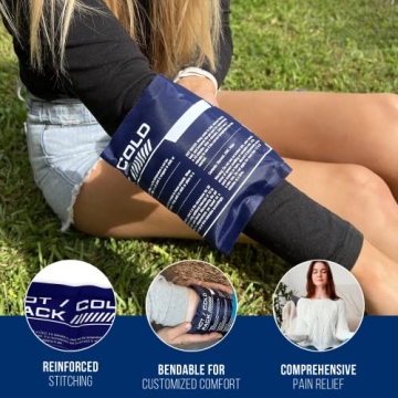 Flexible Ice Pack for Pain Relief and Therapy
