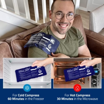 Flexible Ice Pack for Pain Relief and Therapy