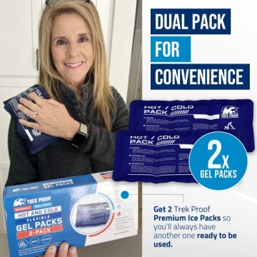 Flexible Ice Pack for Pain Relief and Therapy