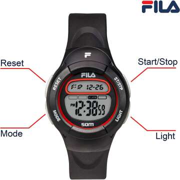 Fila Kids Digital Sports Watch Ages 7-10