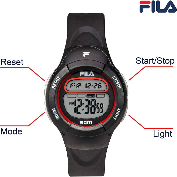 Fila Kids Digital Sports Watch Ages 7-10