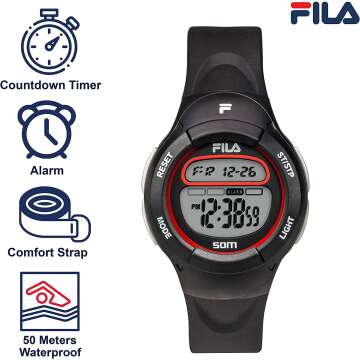Fila Kids Digital Sports Watch Ages 7-10