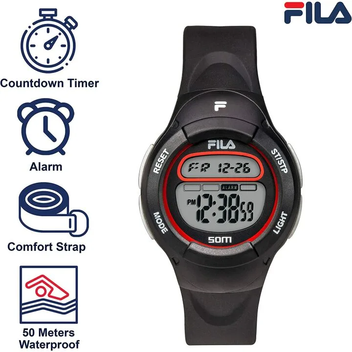 Fila Kids Digital Sports Watch Ages 7-10