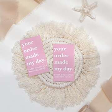 Thank You Cards for Small Business Owners - 100 Pack